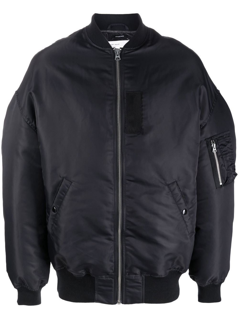 R13 zip detailing Down Bomber Jacket Farfetch