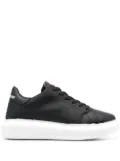 Love Moschino low-top lace-up sneakers - Black