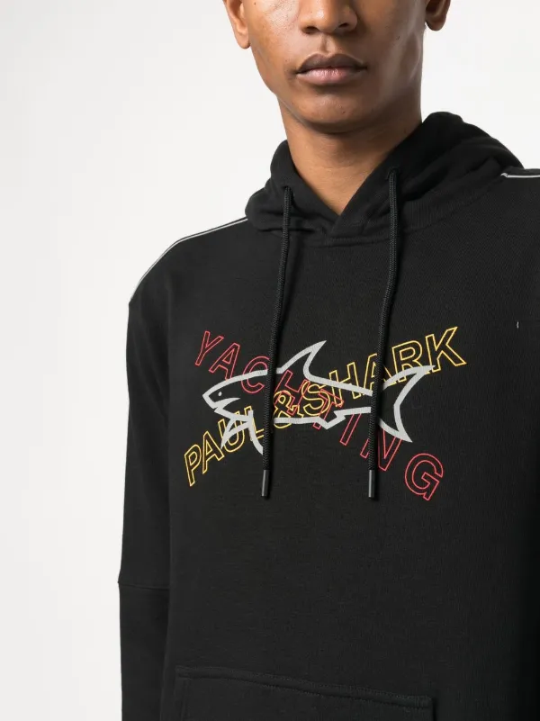 パーカー・フーディ PAUL  SHARK Men Hoodies 24411837 011 black Paul & Shark Hoodies for Men - Shop Now on FARFETCH