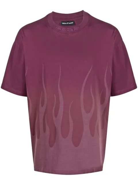 Vision Of Super embroidered-logo short-sleeve T-shirt 