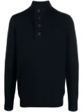 Barbour Essential half-zip knitted pullover - Blue