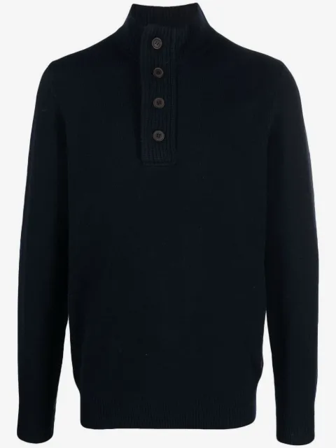Barbour Essential half-zip knitted pullover