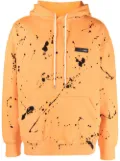 Purple Brand Yellow Paint Splatter Hoodie - Orange