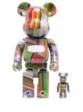 MEDICOM TOY x Benjamin Grant Lisse 100% + 400% figure set - Purple