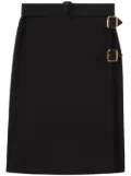 Burberry belted midi skirt - Black