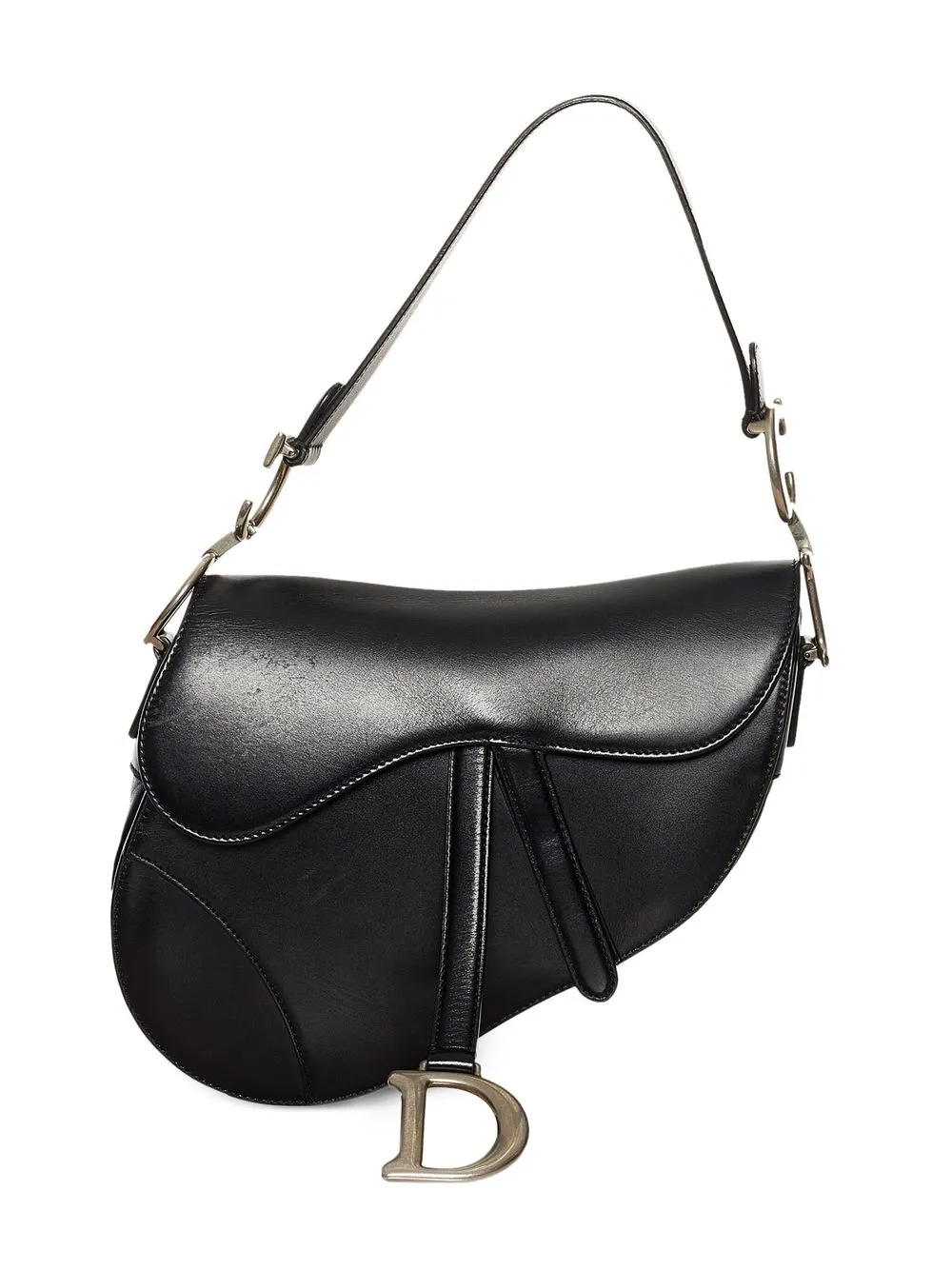 

Christian Dior bolsa de hombro Saddle mini pre-owned - Negro