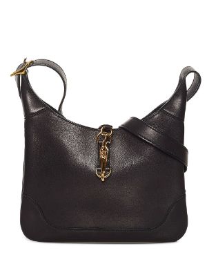 Hermes black cheap crossbody bag