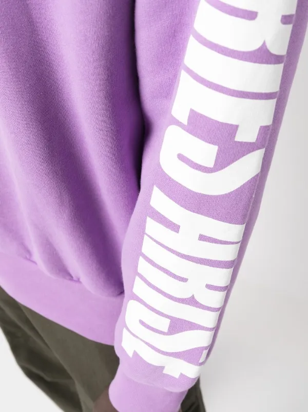 Aries ロゴ スウェットシャツ | パープル | FARFETCH JP