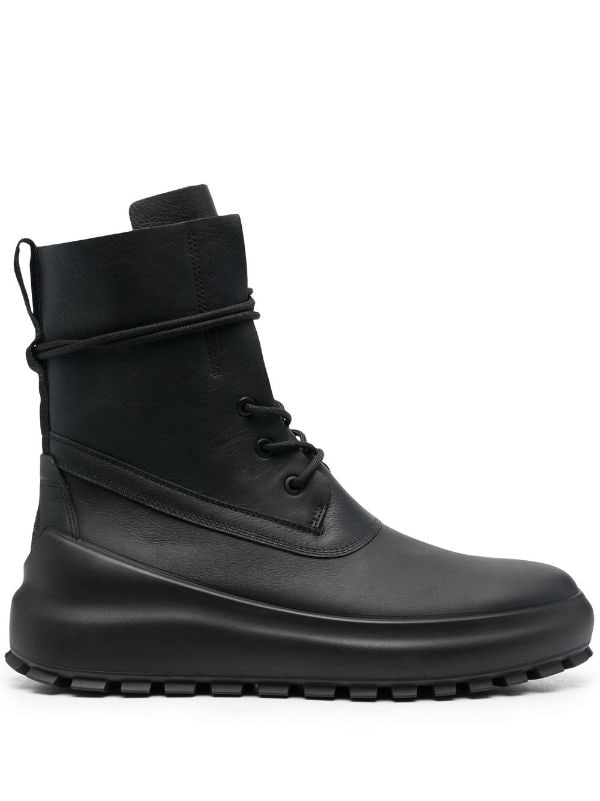 Stone Island Shadow Project Lace Up Ankle Boots - Farfetch