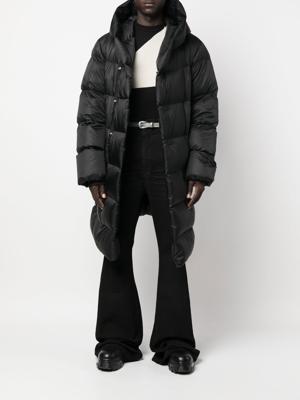 Image 2 of Rick Owens hooded padded coat