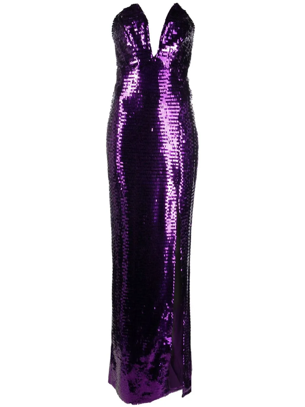 

Genny vestido de fiesta strapless bordado con lentejuelas - Morado