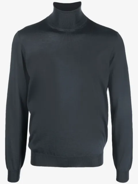 Dell'oglio fine-knit roll-neck jumper 