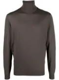 Dell'oglio merino-wool roll-neck jumper - Brown