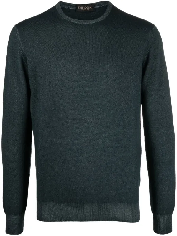 Dell'oglio Cashmere crew-neck Jumper | Blue | FARFETCH SG