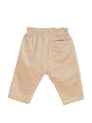 Pantaloni con applicazione Teddy Bear Farfetch Abbigliamento Pantaloni e jeans Pantaloni Pantaloni chinos Toni neutri 