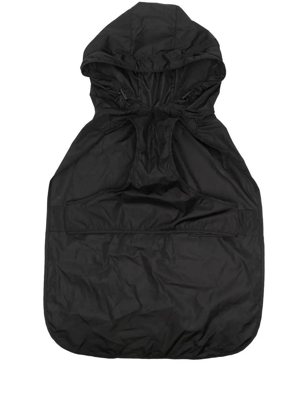 Dsquared2 Climb Hooded Pet Jacket In Schwarz