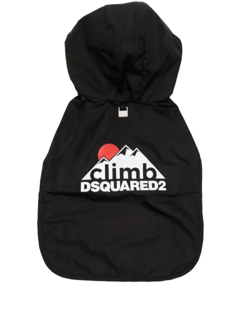 DSQUARED2 logo-print pet hoodie