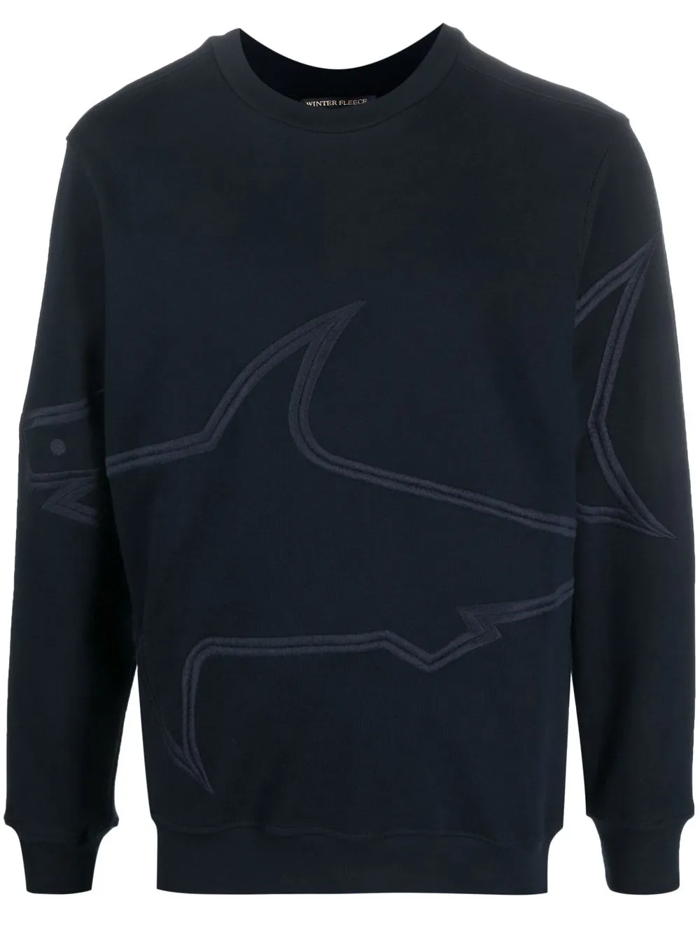 

Paul & Shark logo-embroidered jumper - Blue