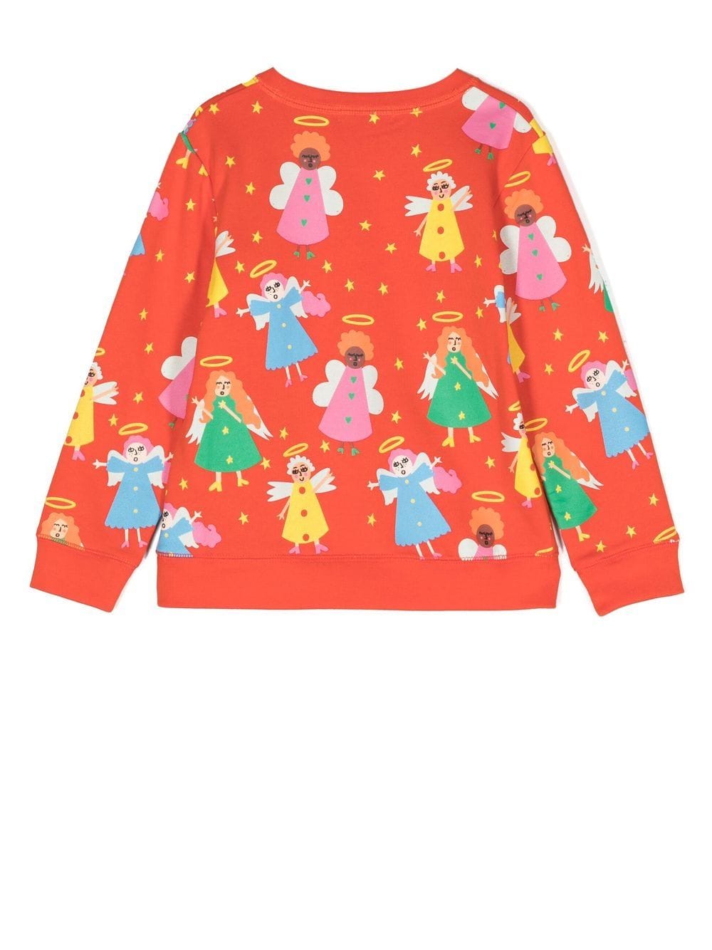 Stella McCartney Kids Sweater met print - Rood