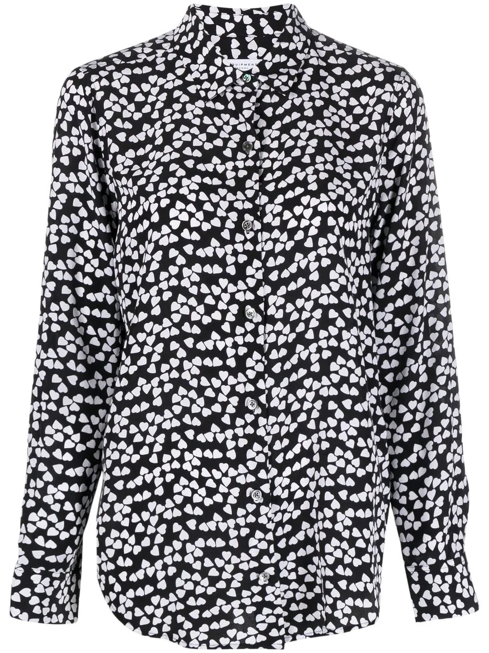 

Equipment camisa con estampado abstracto - Negro