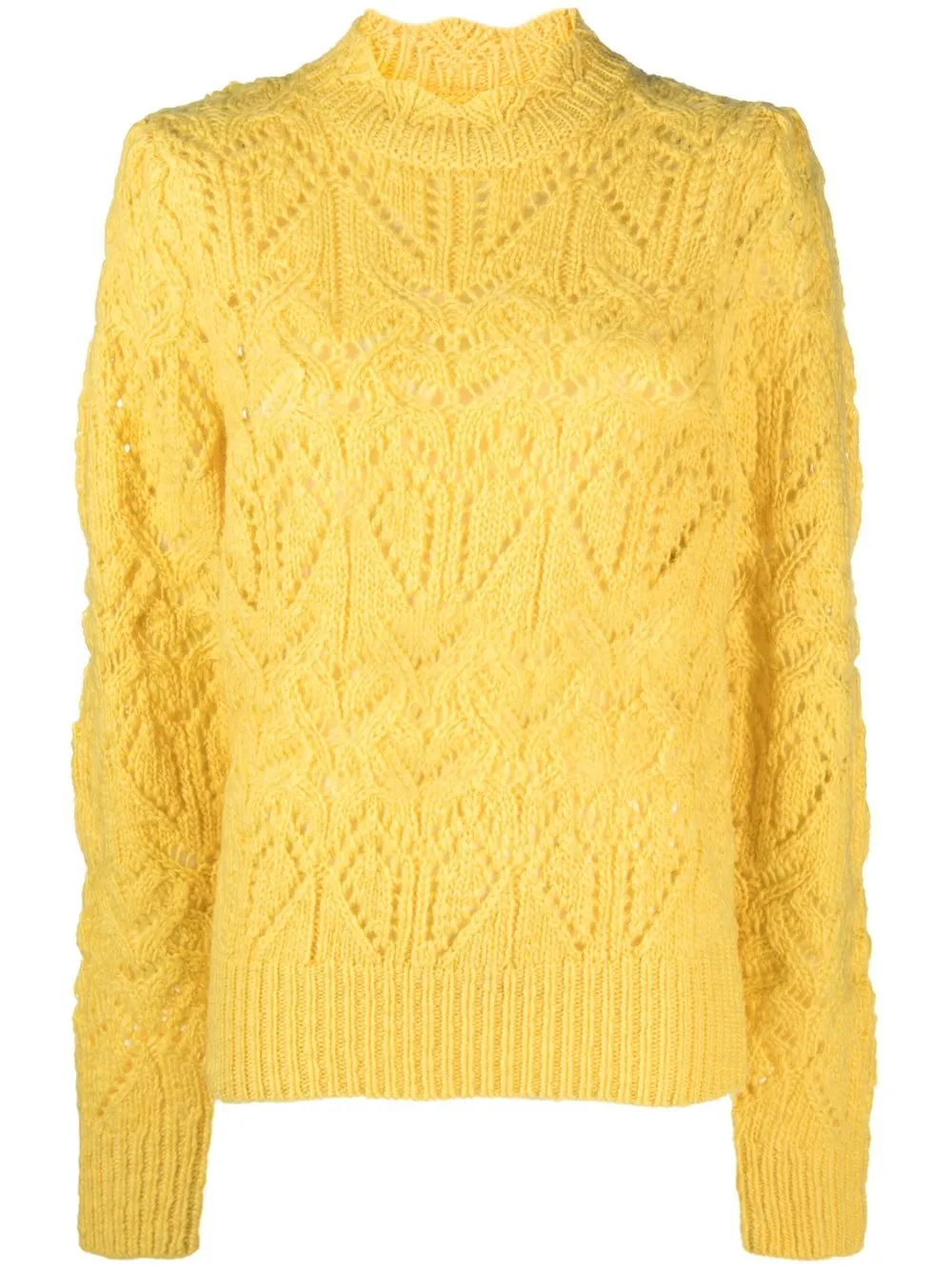 

Isabel Marant Étoile suéter con cuello redondo - Amarillo