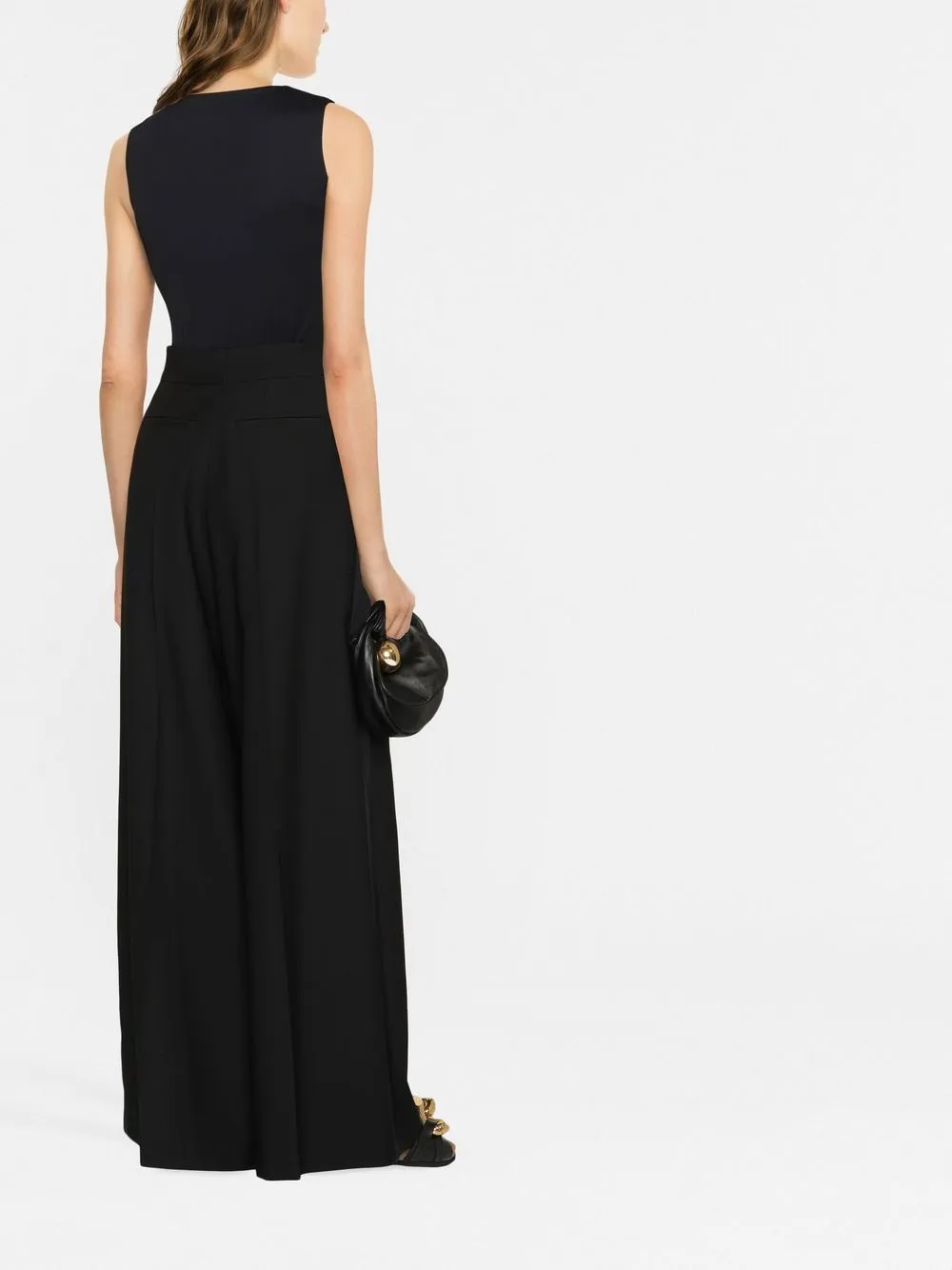 Jil Sander Crew-neck Vest In Schwarz