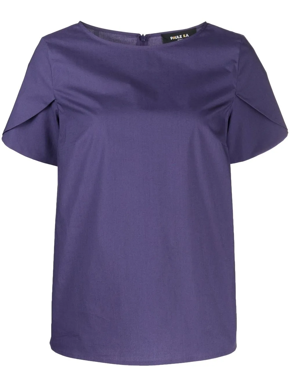 

Paule Ka blusa con mangas a capa - Morado