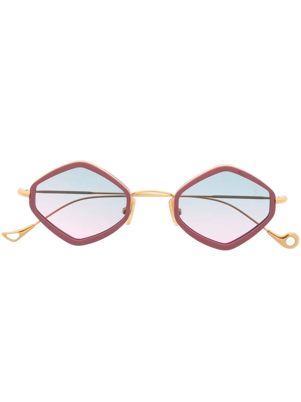 

Eyepetizer lentes de sol con armazón redonda - Rosado