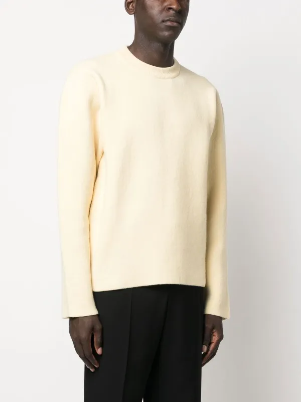 Jil Sander crew-neck long-sleeve Jumper - Farfetch