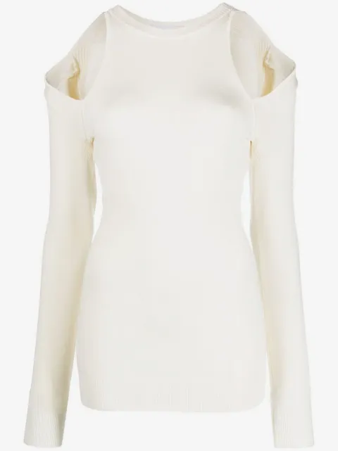 AZ FACTORY cut-out shoulder jumper
