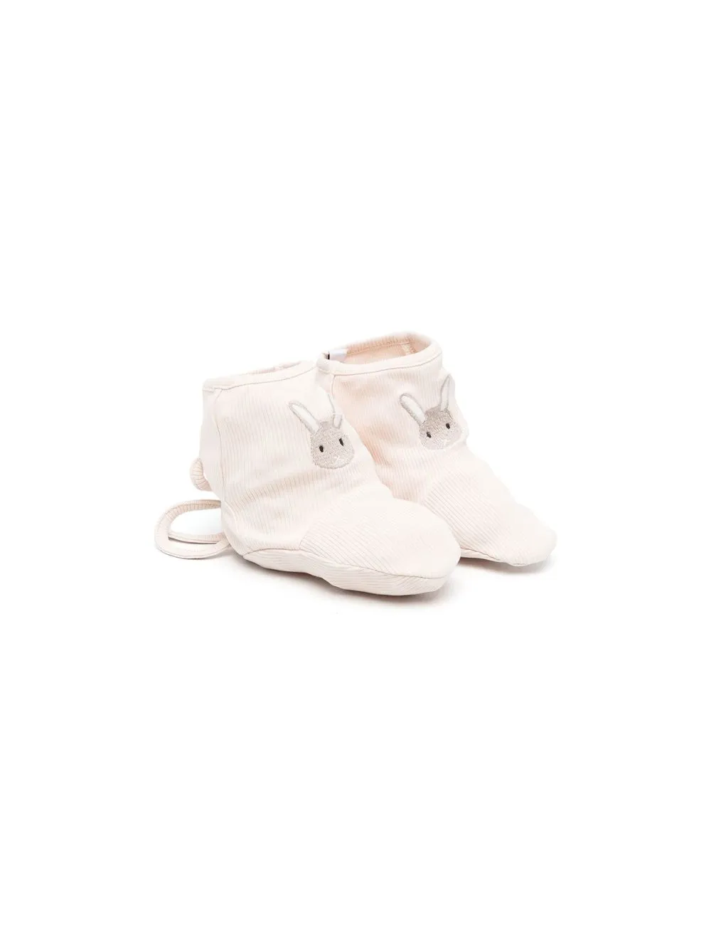 

Donsje embroidered crib shoes - Neutrals