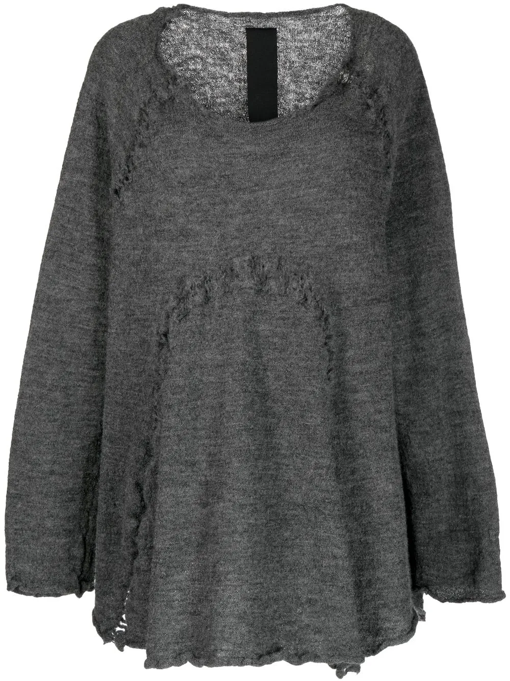 

Rundholz suéter oversize con efecto envejecido - Gris
