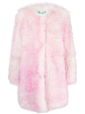 コート BECAGLI SINCE 1994 FW22 FAUX FUR COAT (KW206B_11) Becagli Faux-Fur Jacket In Brown - 36% Off | Editorialist