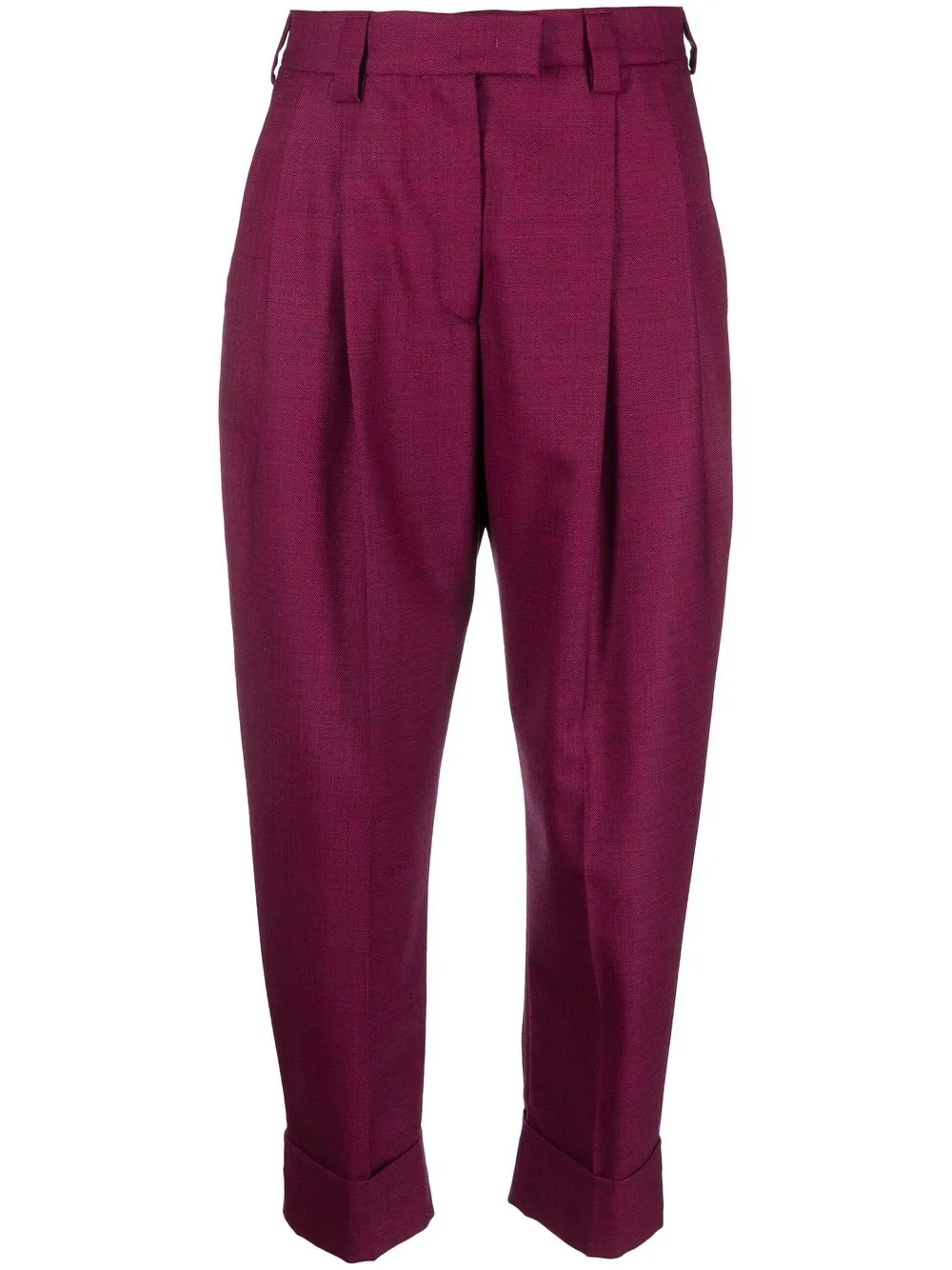 

PT TORINO pantalones capri tapered - Rosado