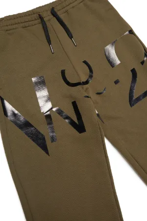 Logo-Print Cotton Sweatpants