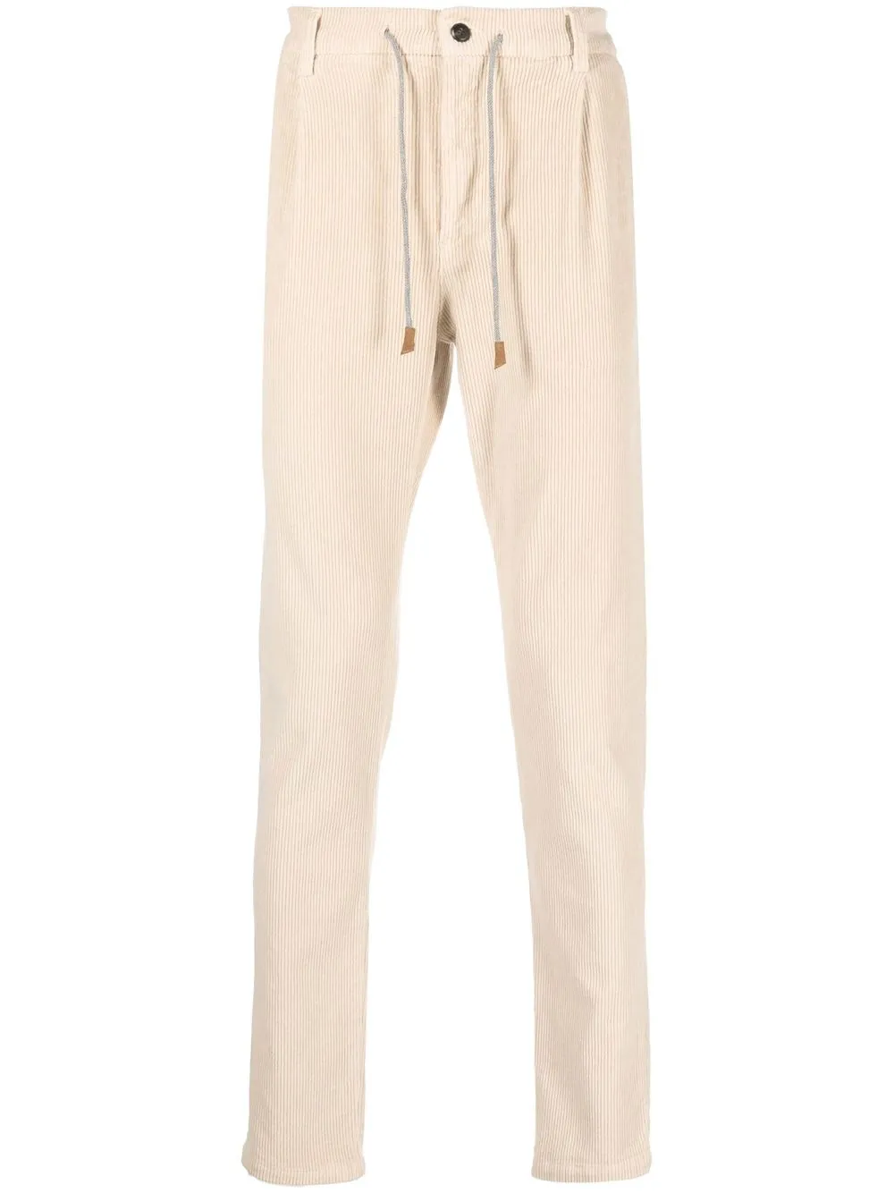 

Eleventy corduroy drawstring trousers - Neutrals