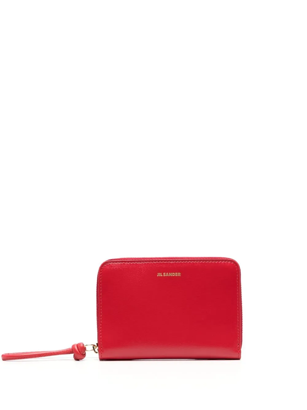

Jil Sander cartera con cierre - Rojo