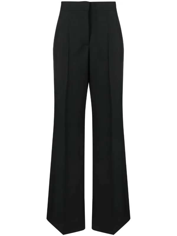 Givenchy wide-leg Tailored Trousers Black FARFETCH JO
