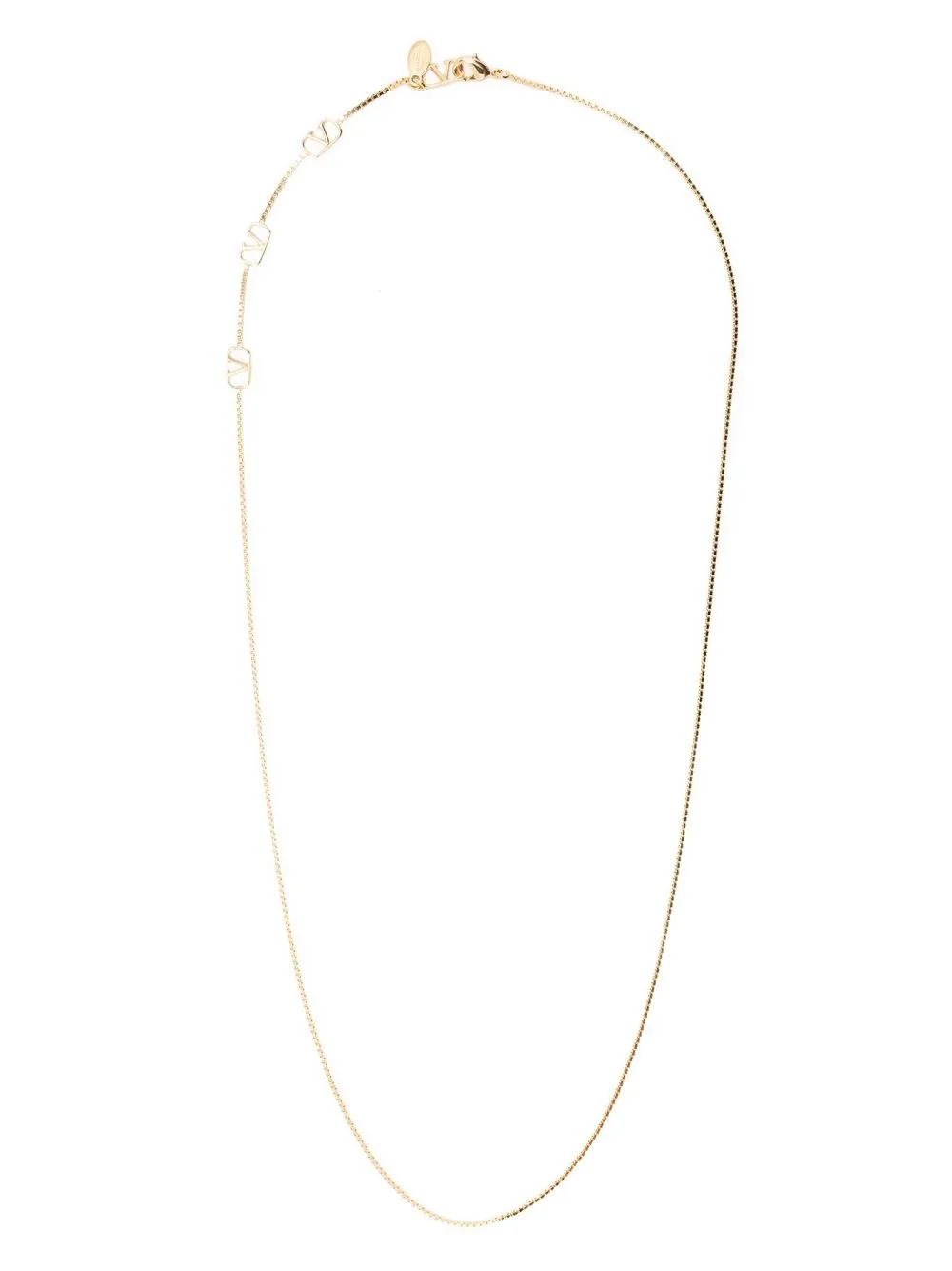 

Valentino Garavani collar de cadena VLogo - Dorado