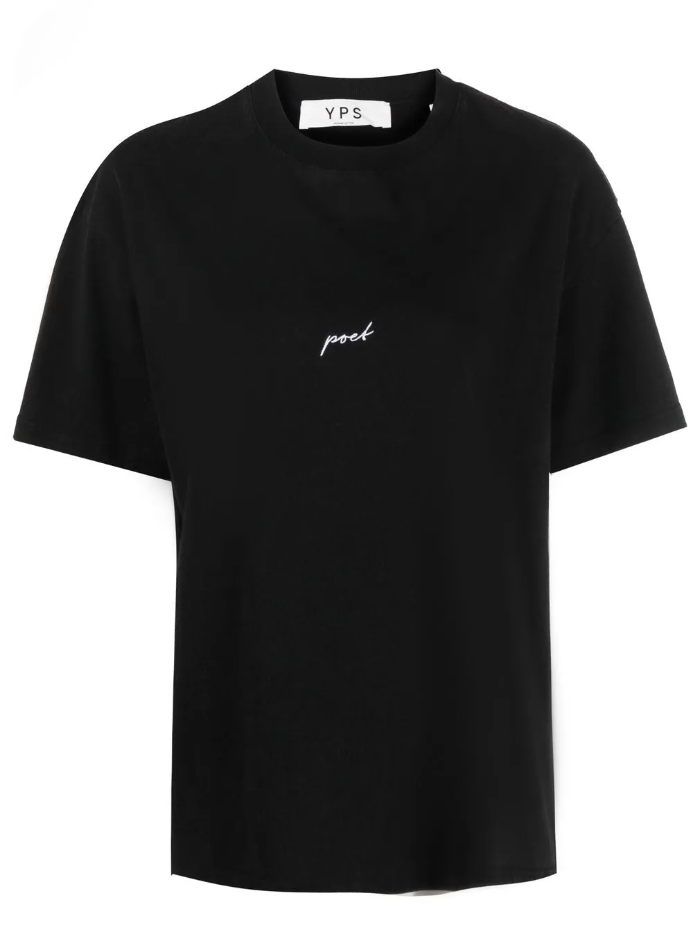 

YOUNG POETS logo print T-shirt - Black