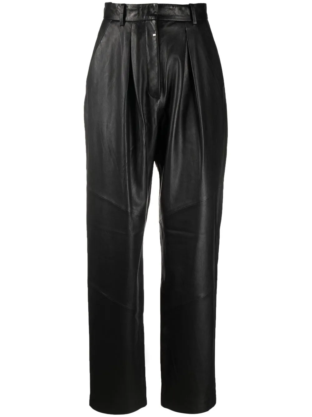 

YOUNG POETS pantalones con tiro alto - Negro