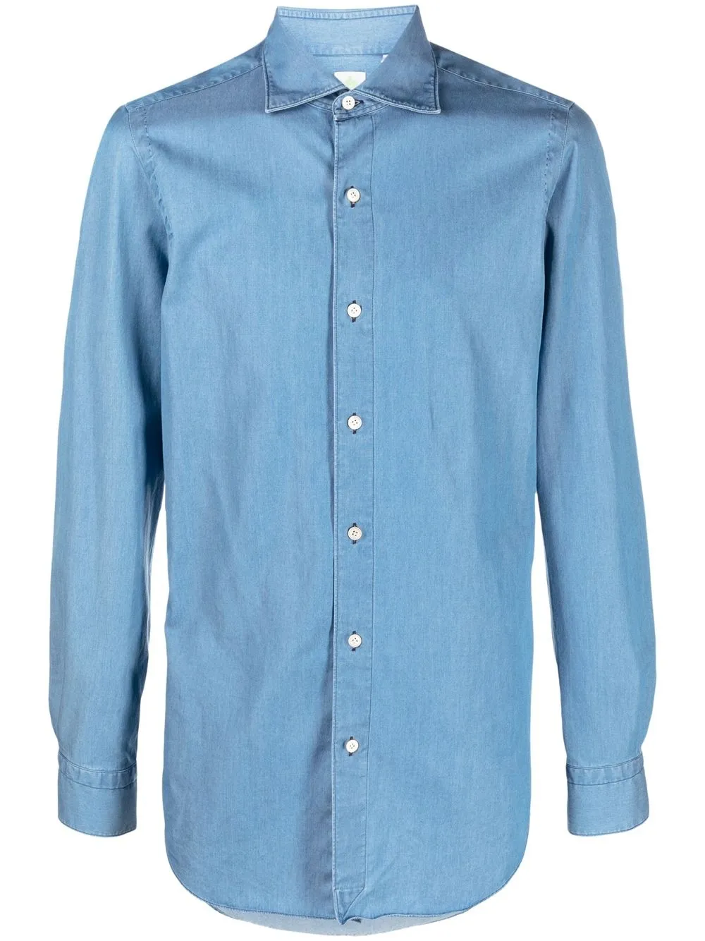 Finamore 1925 Napoli long-sleeve Denim Shirt - Farfetch