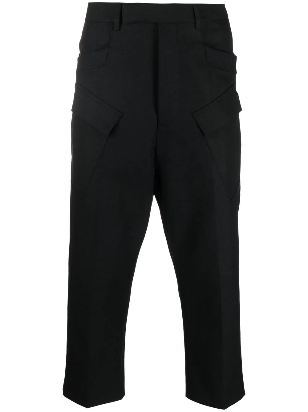 

Rick Owens pantalones capri rectos - Negro