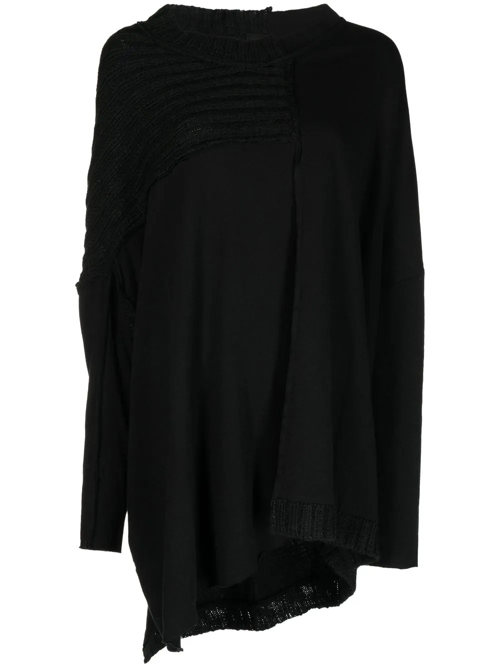 

Rundholz top tejido oversize - Negro