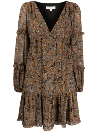 Michael kors 2024 paisley dress