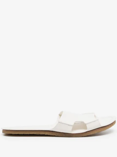 The Row cut-out faux-leather sandals