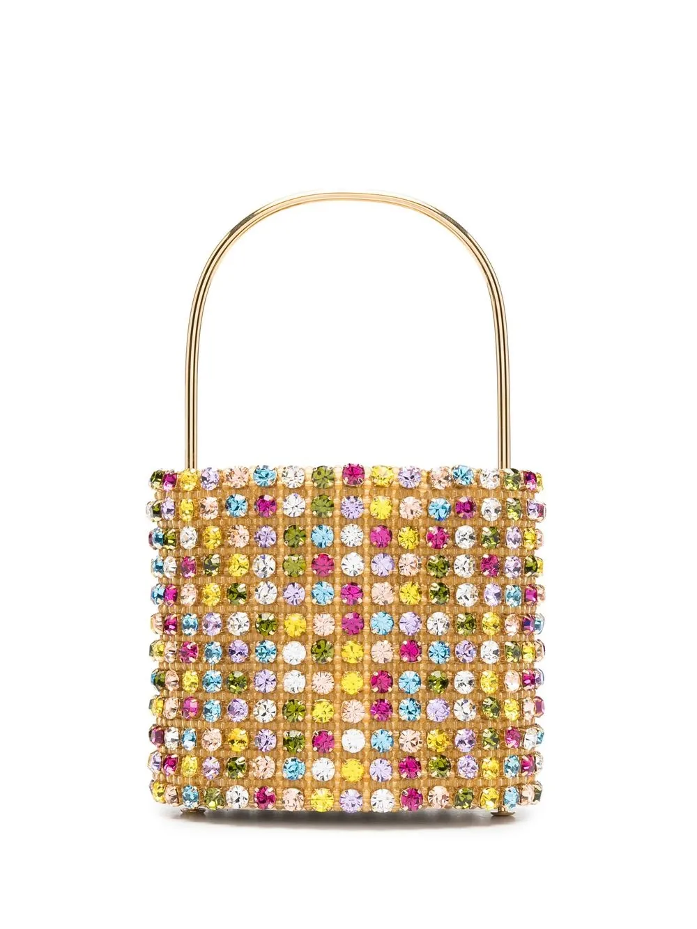 

Vanina rhinestone-embellished tote bag - Gold