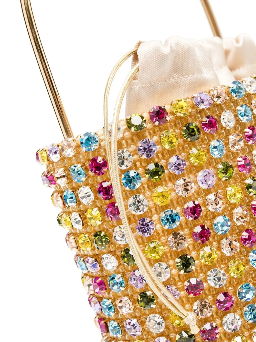 Vanina Rhinestoneembellished Tote Bag In Gold ModeSens