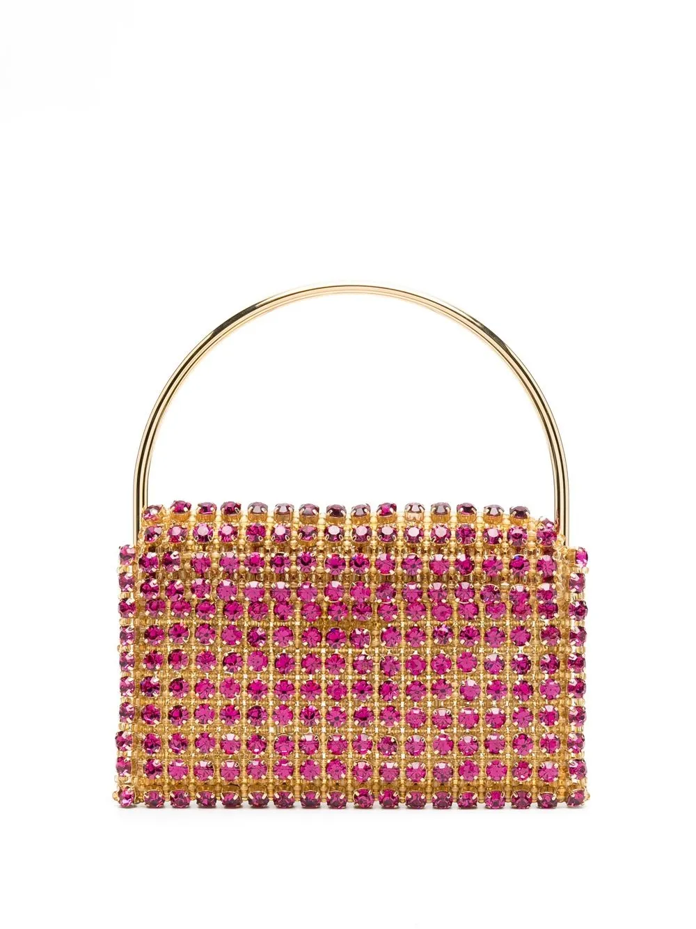 

Vanina bolsa mini con detalles de strass - Rosado