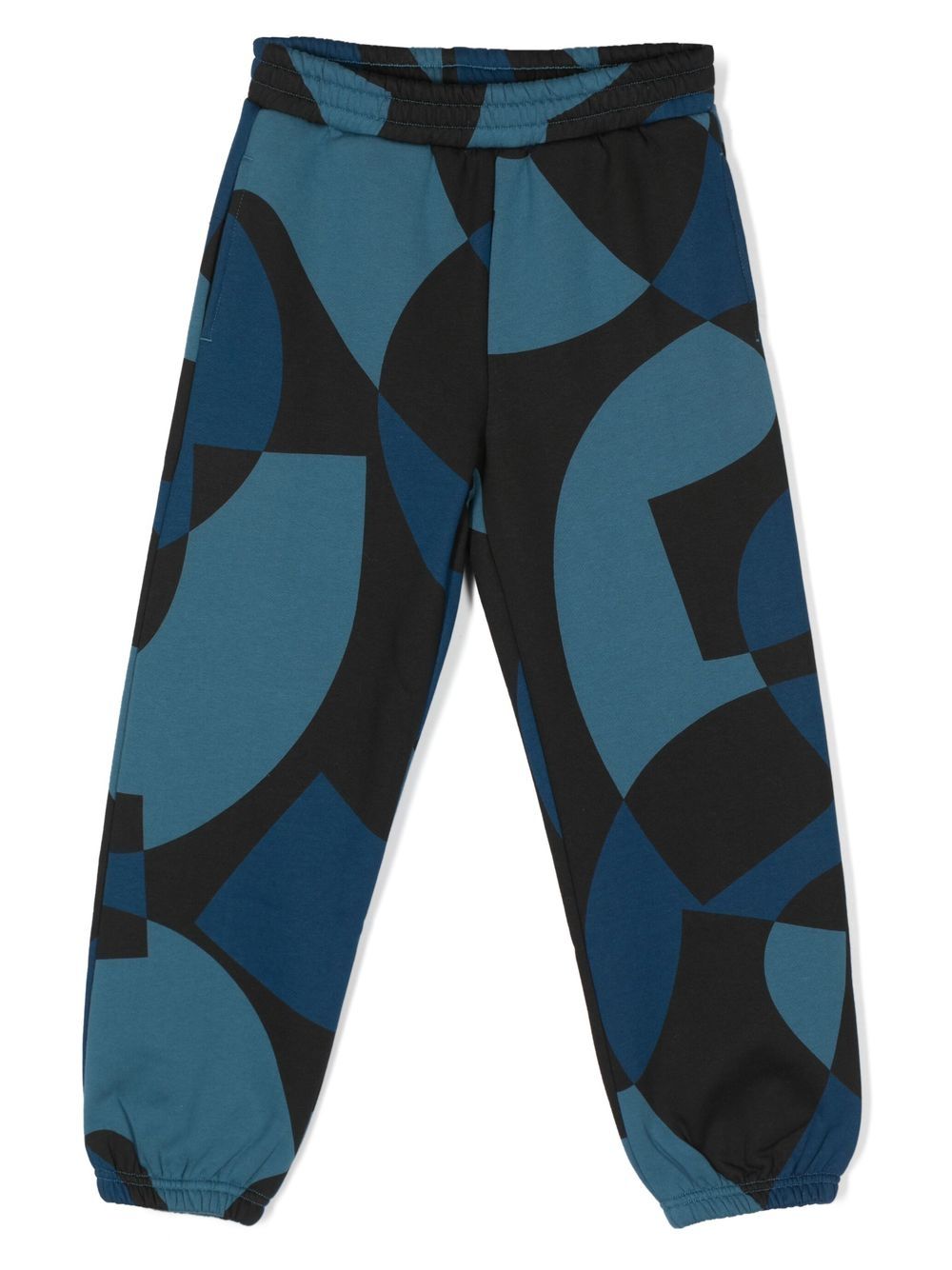 

Stella McCartney Kids jogges con estampado abstracto - Azul